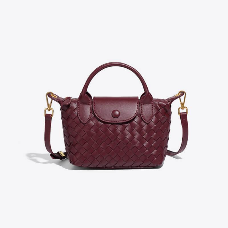 Braided Mini Bag - Elena-Purple-State of Style