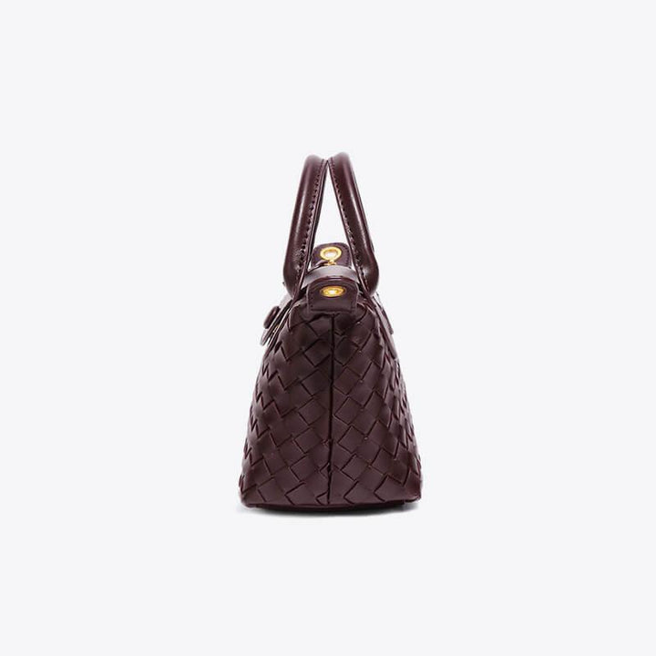 Braided Mini Bag - Elena-White-State of Style