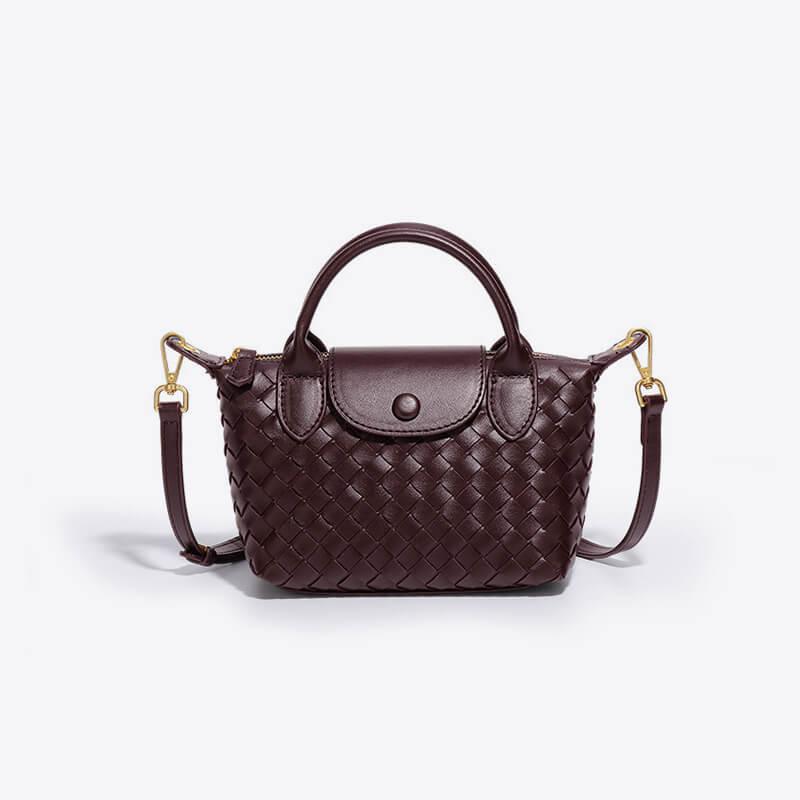 Braided Mini Bag - Elena-White-State of Style