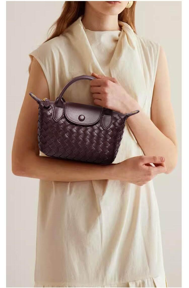 Braided Mini Bag - Elena-White-State of Style
