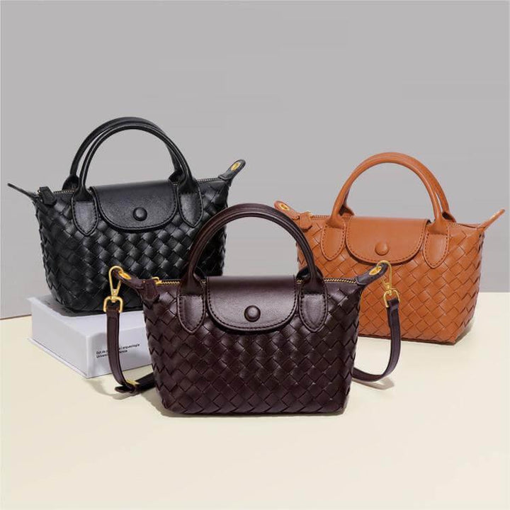 Braided Mini Bag - Elena-White-State of Style