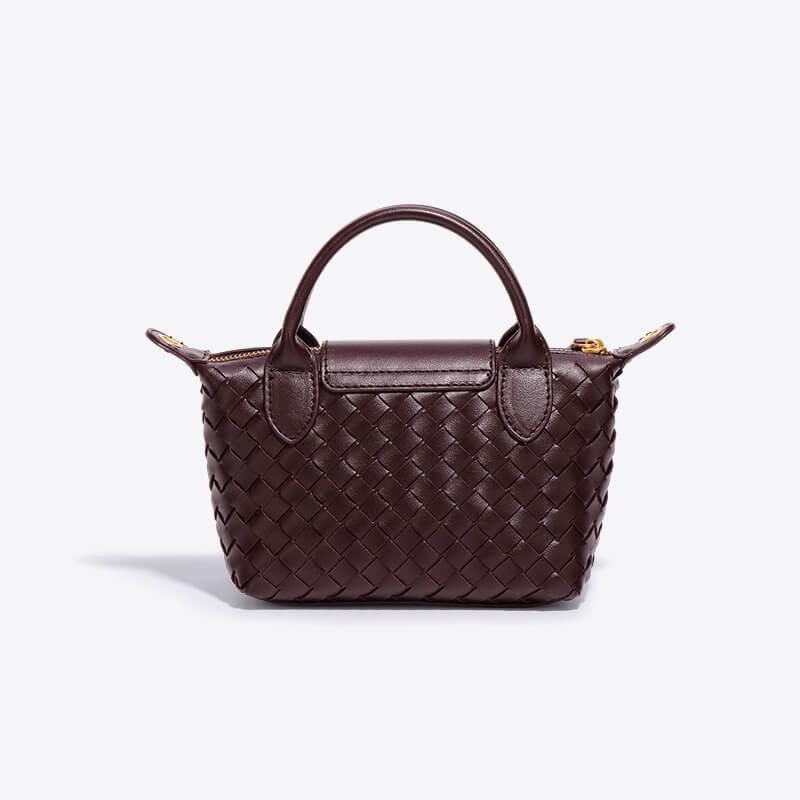Braided Mini Bag - Elena-White-State of Style