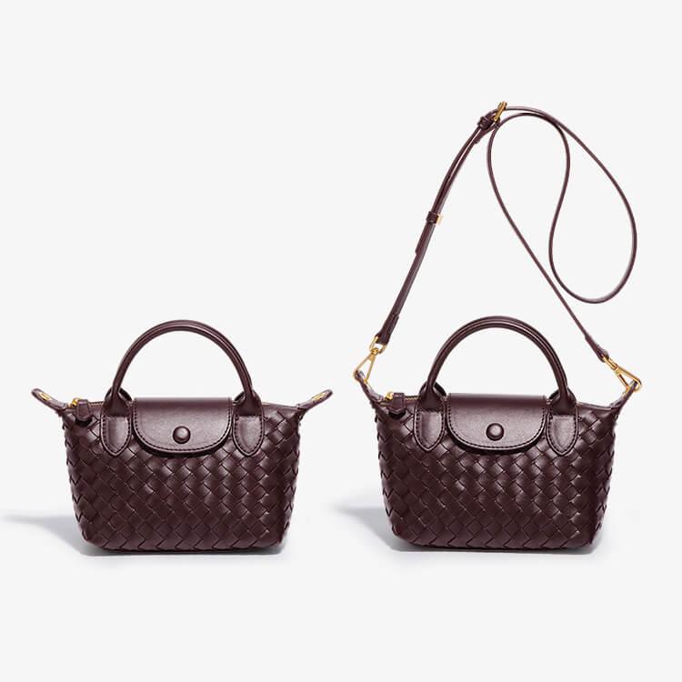 Braided Mini Bag - Elena-White-State of Style