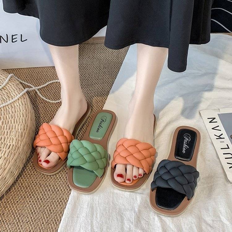 Braided Sandals | Stylish, Lightweight & Comfortable-Black-5.0-State of Style