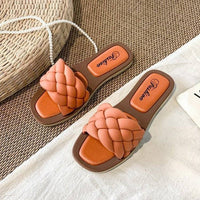 Braided Sandals | Stylish, Lightweight & Comfortable-Orange-5.0-State of Style