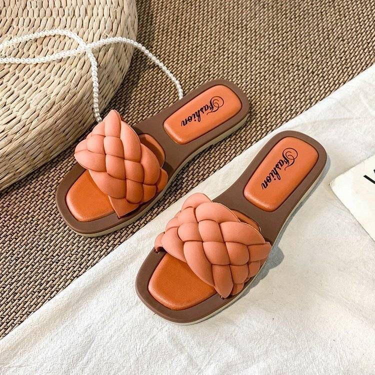 Braided Sandals | Stylish, Lightweight & Comfortable-Orange-5.0-State of Style