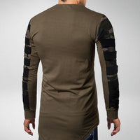 BrayleesShirt | Classic Crew Neck Jersey for Men-Brown-XS-State of Style