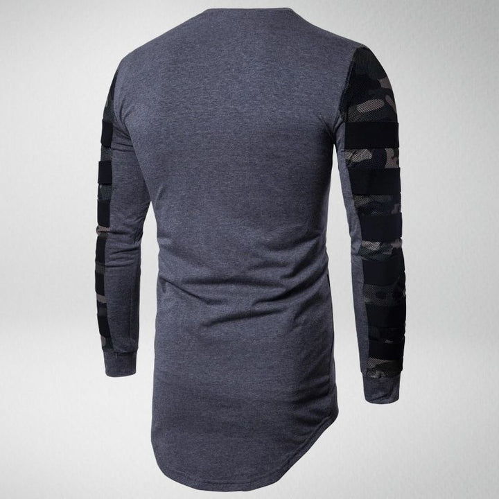 BrayleesShirt | Classic Crew Neck Jersey for Men-Brown-XS-State of Style