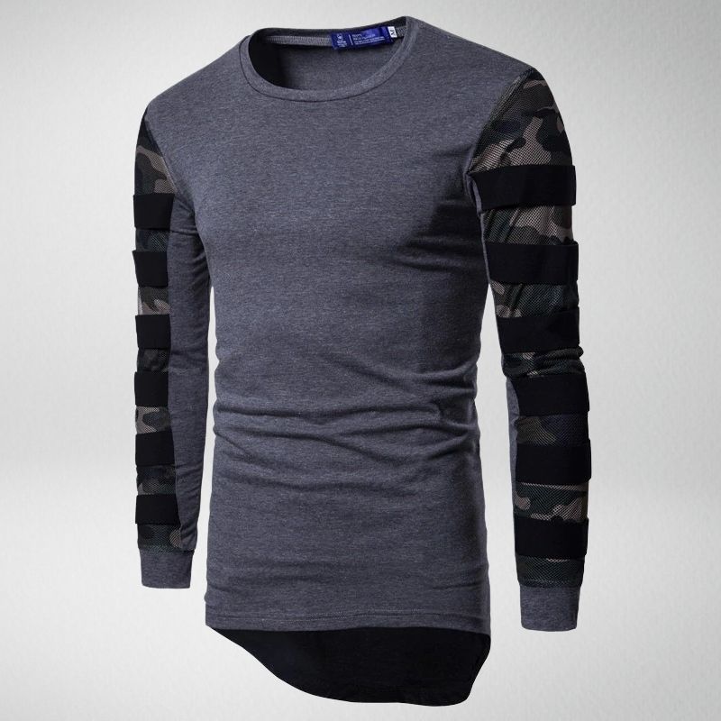 BrayleesShirt | Classic Crew Neck Jersey for Men-Dark Blue-XS-State of Style