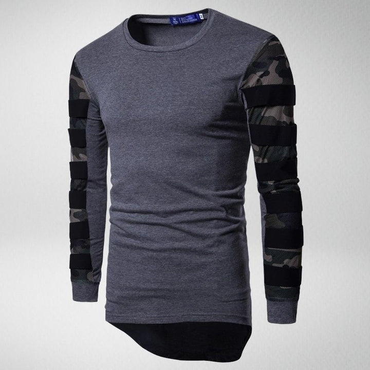 BrayleesShirt | Classic Crew Neck Jersey for Men-Dark Blue-XS-State of Style