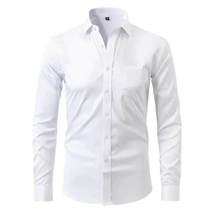 Breathable and Highly Elastic Men's Shirt - Felix-White-XS-State of Style