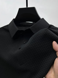 Breathable Classic Polo Shirt | Stylish & Comfortable-Black-S-State of Style
