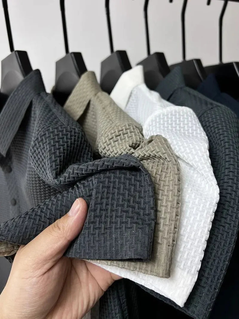 Breathable Classic Polo Shirt | Stylish & Comfortable-Khaki-S-State of Style