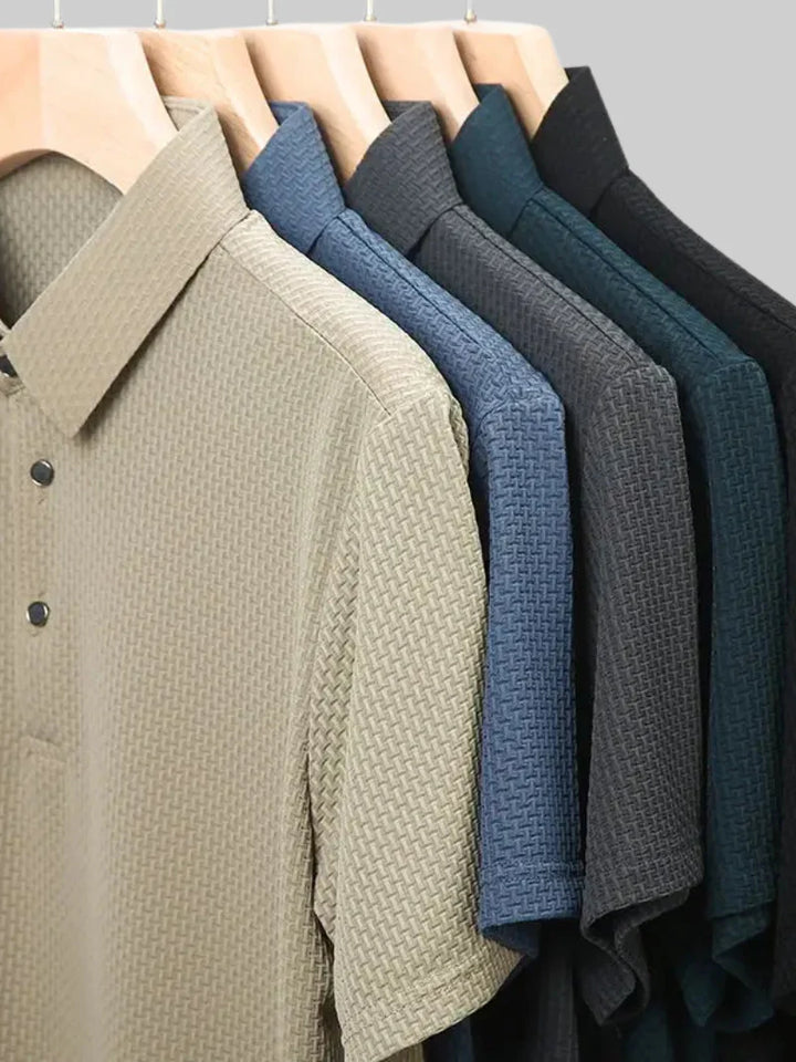 Breathable Classic Polo Shirt | Stylish & Comfortable-Khaki-S-State of Style