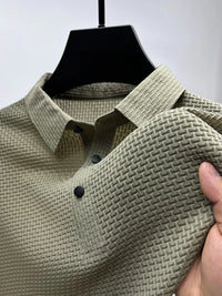 Breathable Classic Polo Shirt | Stylish & Comfortable-Khaki-S-State of Style