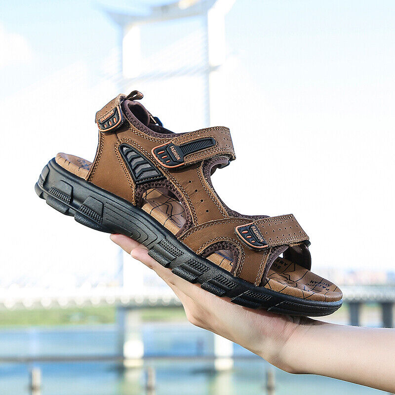 Breathable & Comfortable Men's Sandals with Ergonomic Footbed – Jonas-Black-5-State of Style