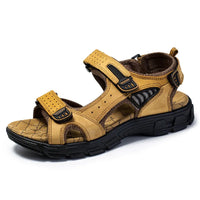 Breathable & Comfortable Men's Sandals with Ergonomic Footbed – Jonas-Yellow-Brown-5-State of Style