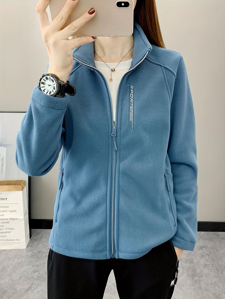 Breathable Fleece Jacket - Aurora-Blue-XS-State of Style