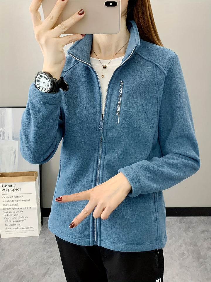 Breathable Fleece Jacket - Aurora-Green-XS-State of Style