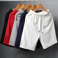 Breathable & lightweight men's leisure shorts for sports & everyday wear – Kiano-Blue-L-State of Style