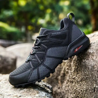 Breathable men's hiking shoes with support and comfort – TrailStep Pro-Blue-6-State of Style