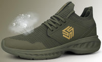 Breathable Men's Running Shoes - FlexiFit-Black-6.5-State of Style