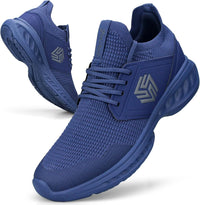 Breathable Men's Running Shoes - FlexiFit-Black-6.5-State of Style