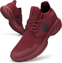 Breathable Men's Running Shoes - FlexiFit-Black-6.5-State of Style