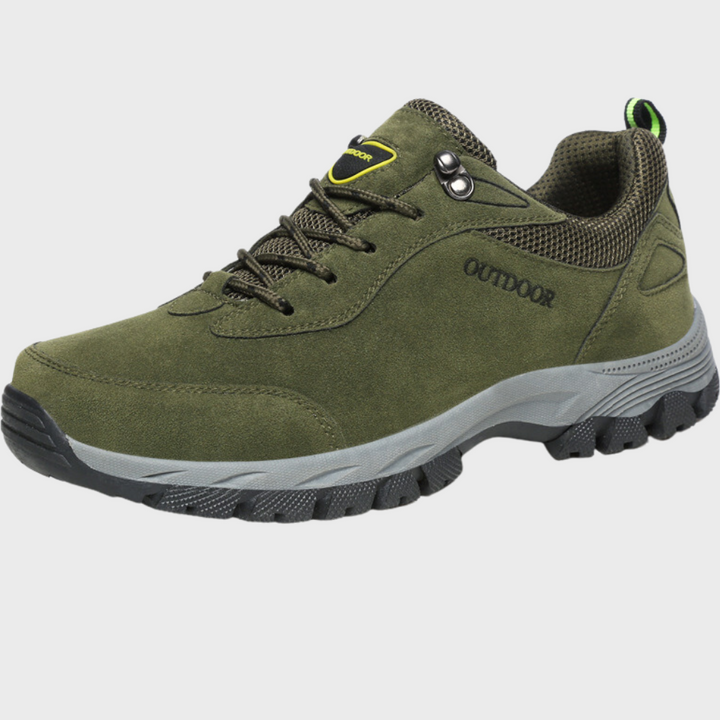 Breathable Men’s Walking Shoes - Axton-Army Green-6-State of Style