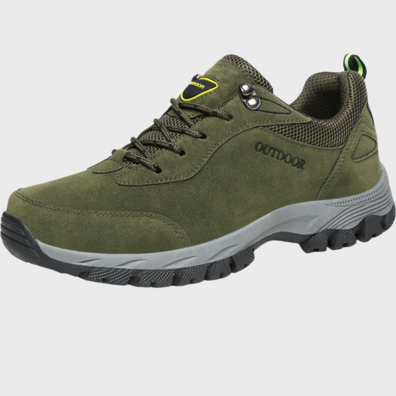 Breathable Men's Walking Shoes - Axton-Olive Green-6.0-State of Style