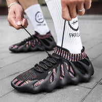 Breathable mesh sneakers - Milo-Red-3-State of Style