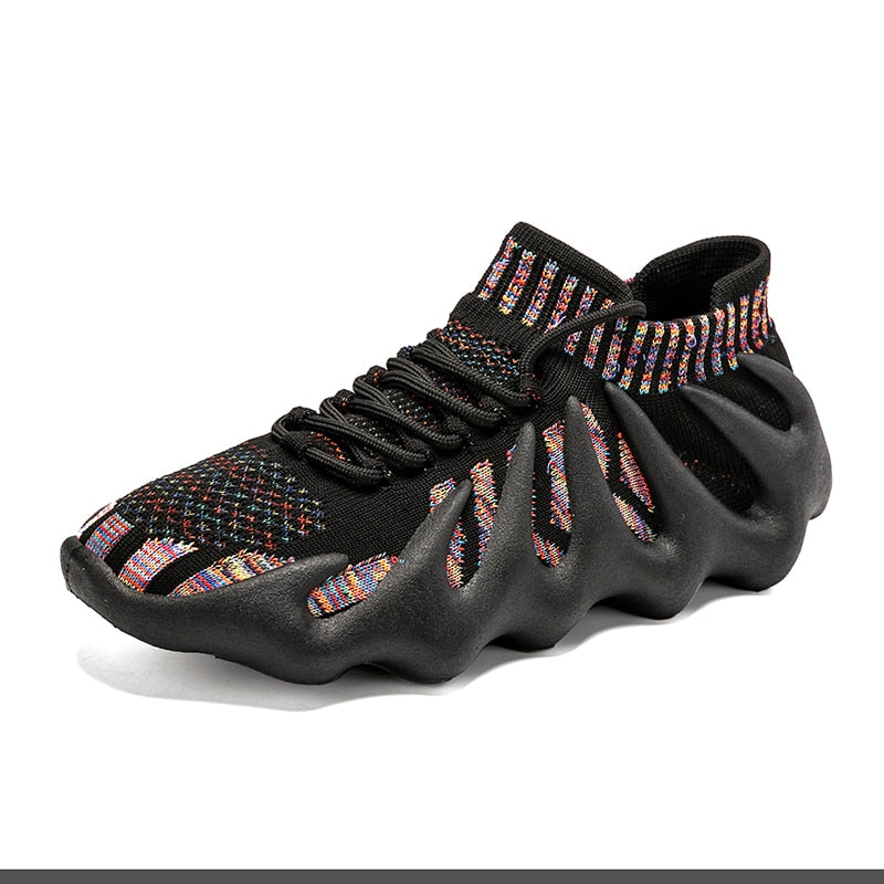 Breathable mesh sneakers - Milo-Red-3-State of Style
