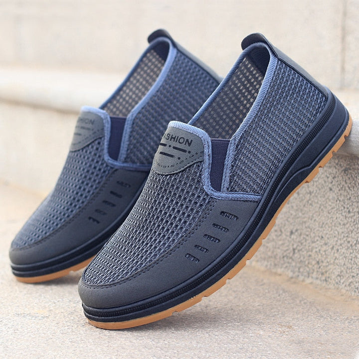 Breathable mesh sneakers - Noah-Blue-6-State of Style