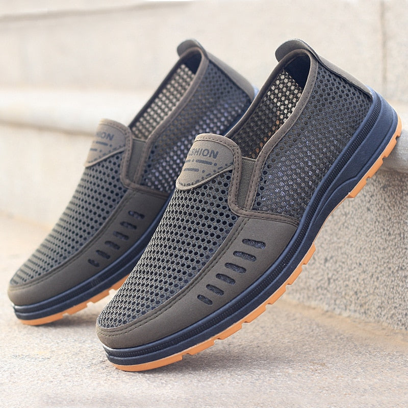 Breathable mesh sneakers - Noah-Brown-6-State of Style