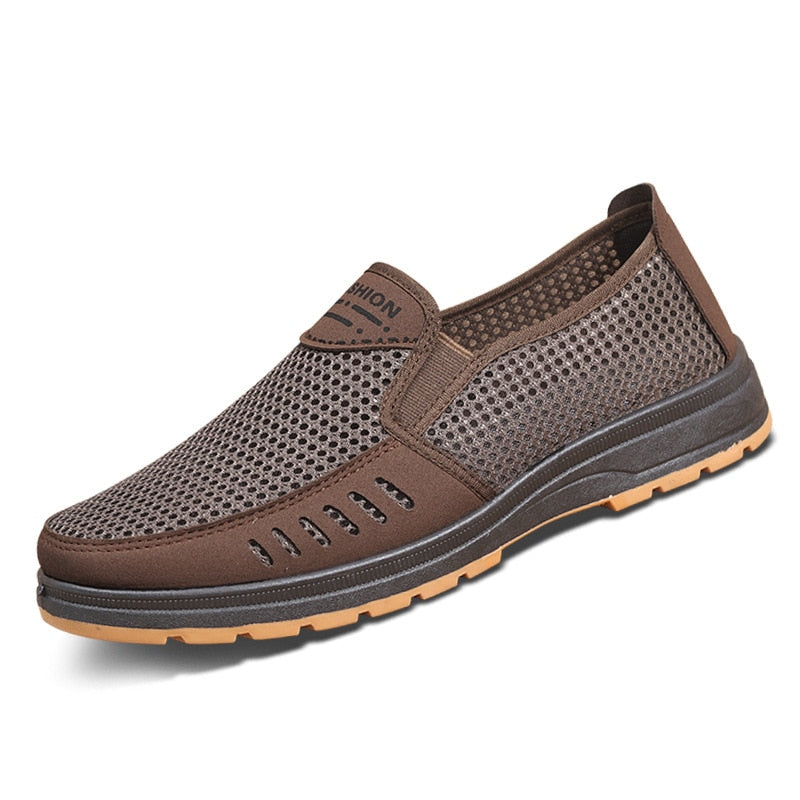 Breathable mesh sneakers - Noah-Brown-6-State of Style