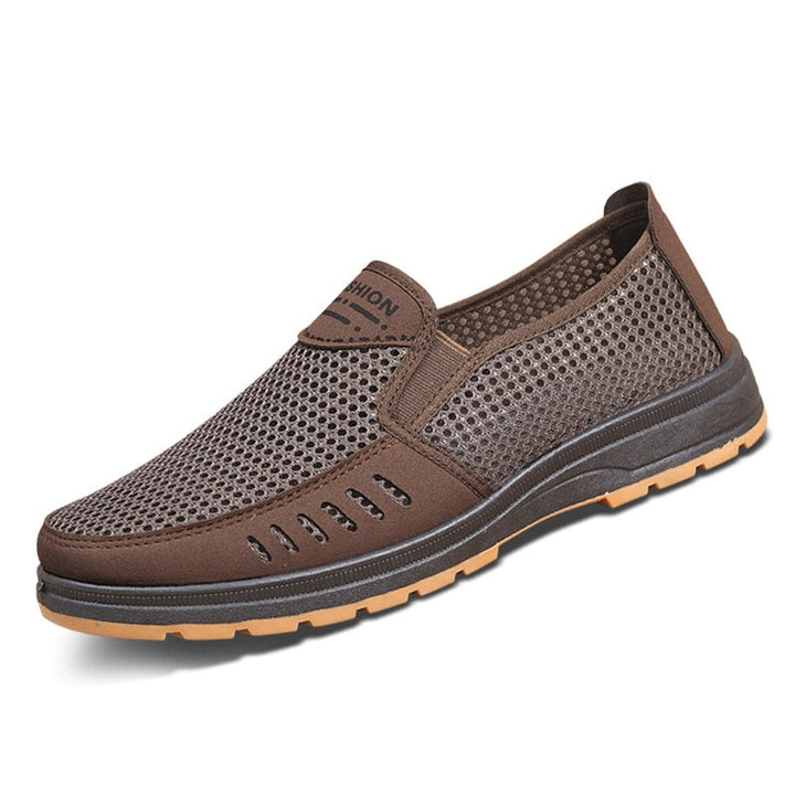 Breathable mesh sneakers - Noah-Brown-6-State of Style