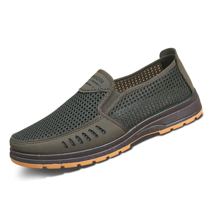 Breathable mesh sneakers - Noah-Green-6-State of Style