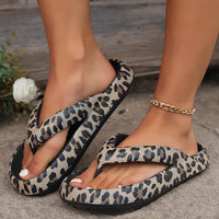 Breathable & Non-slip Summer Slippers with Print for Women - Kaja-Khaki-3.5-State of Style