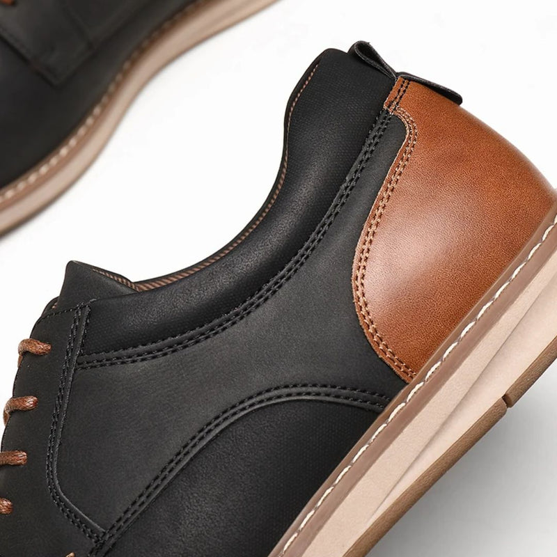 Breathable PU Leather Sneakers Taylor – Office & Casual Comfort-6.5-State of Style