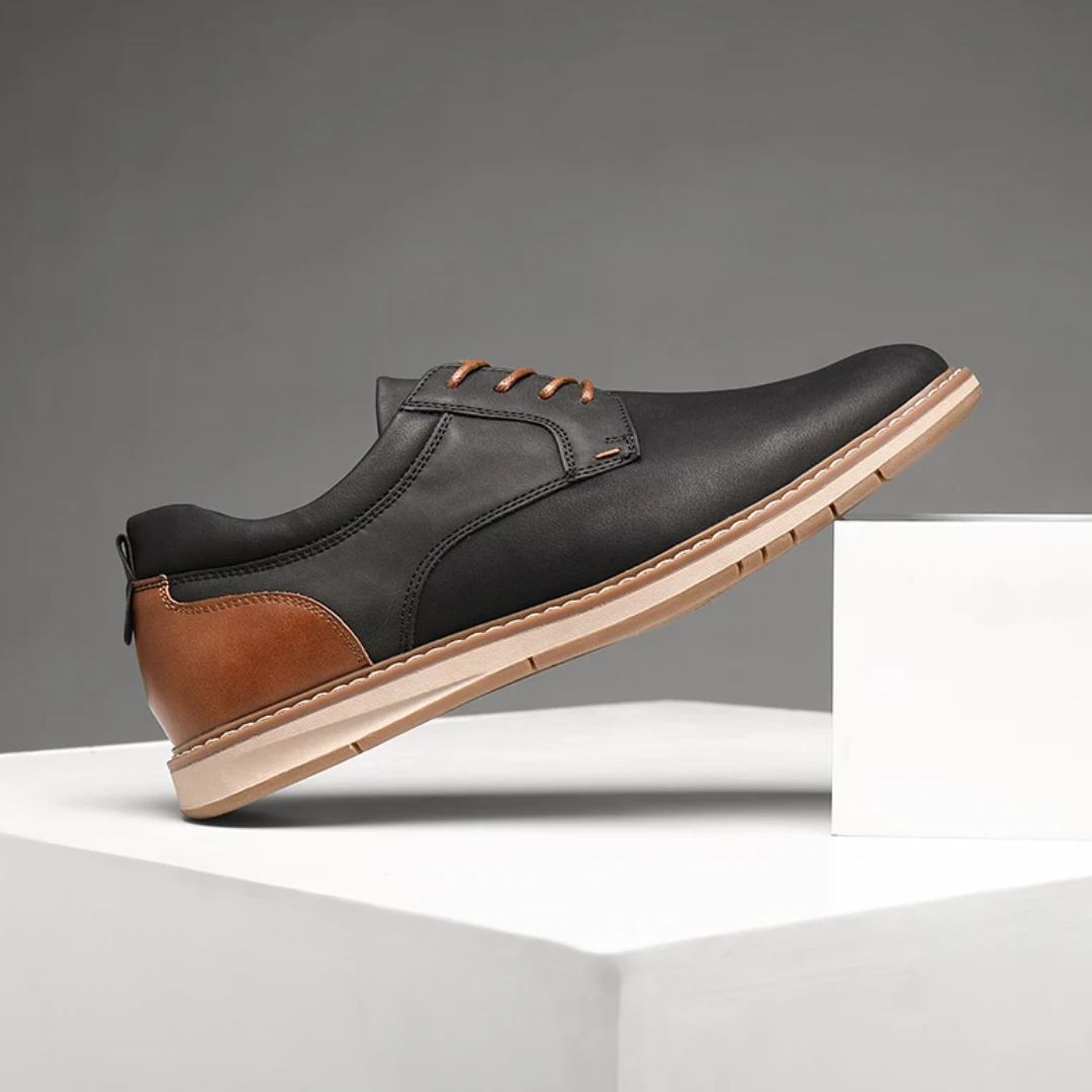 Breathable PU Leather Sneakers Taylor – Office & Casual Comfort-6.5-State of Style