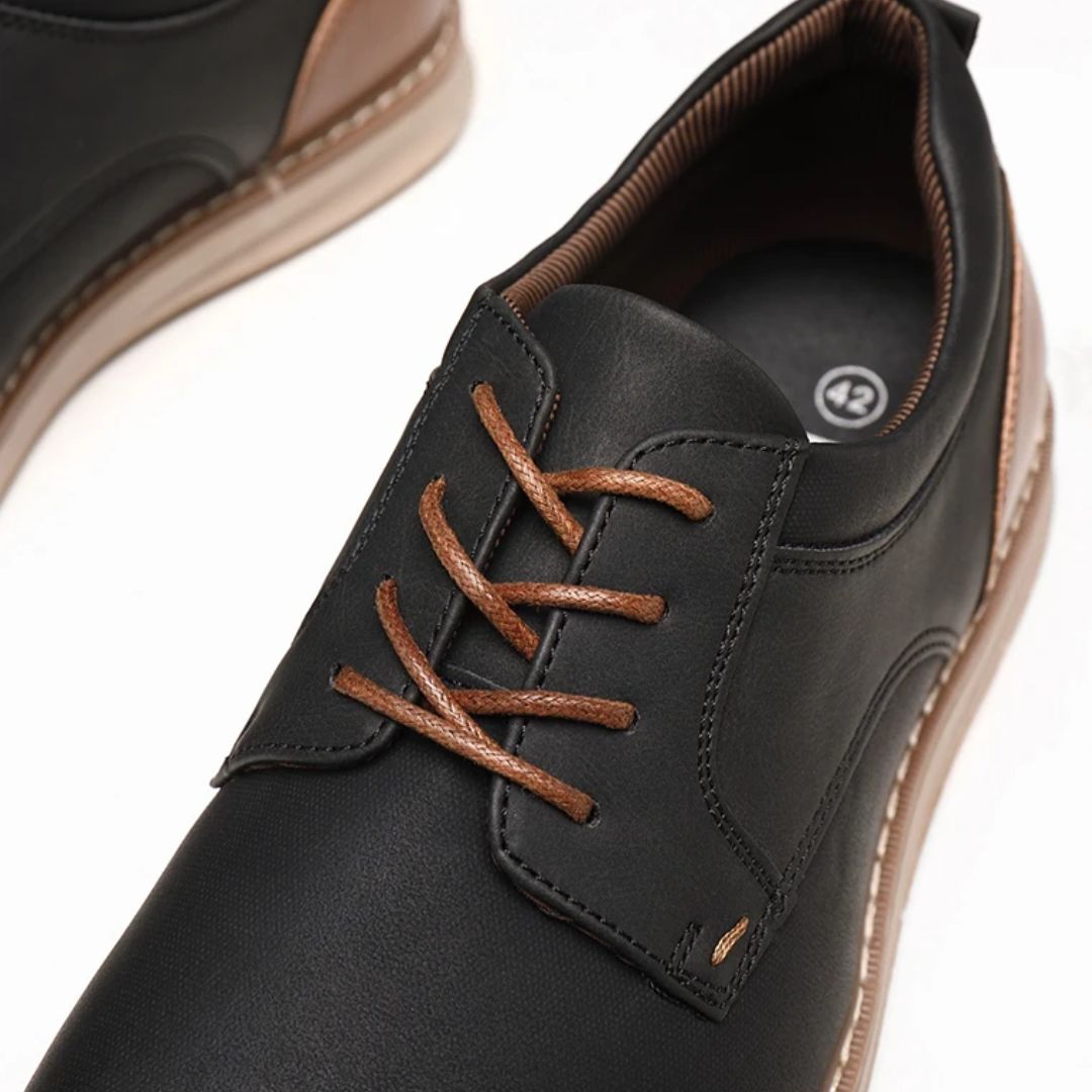 Breathable PU Leather Sneakers Taylor – Office & Casual Comfort-6.5-State of Style