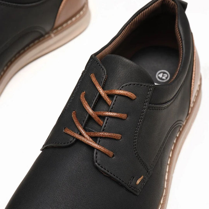 Breathable PU Leather Sneakers Taylor – Office & Casual Comfort-6.5-State of Style