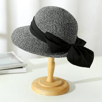 Breathable Summer Sun Hat for Women – Monica-Black-State of Style