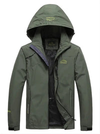 Breathable Wind Jacket - AquaShield-Green-M-State of Style