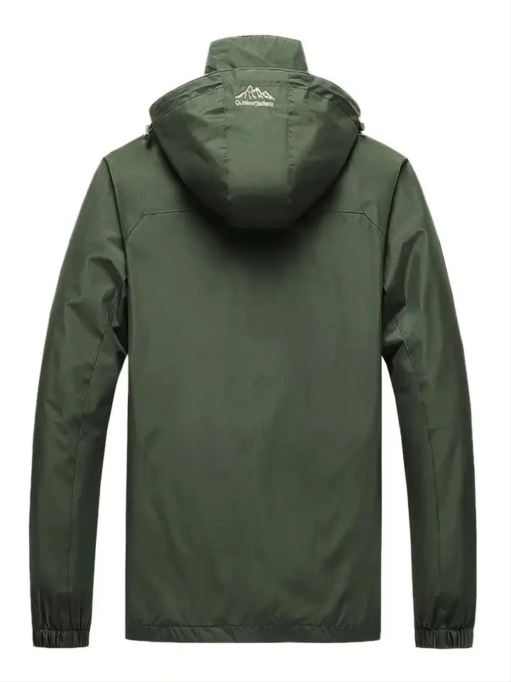 Breathable Windbreaker - AquaShield-M-Black-State of Style