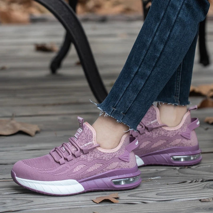 Breathable Women's Safety Shoe with Steel Toe - SteelSafe-3.5-State of Style