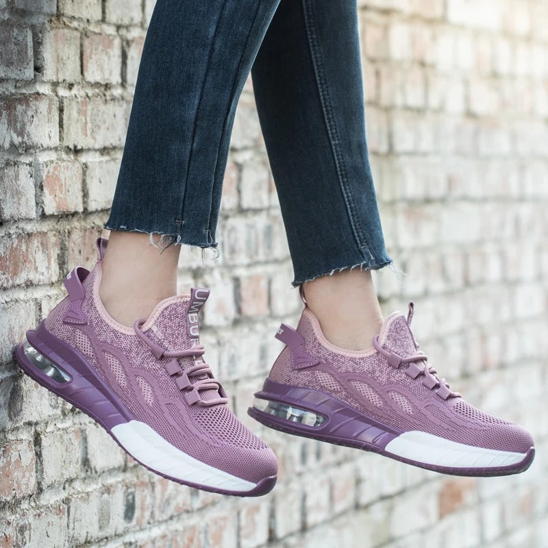 Breathable Women's Safety Shoe with Steel Toe - SteelSafe-3.5-State of Style