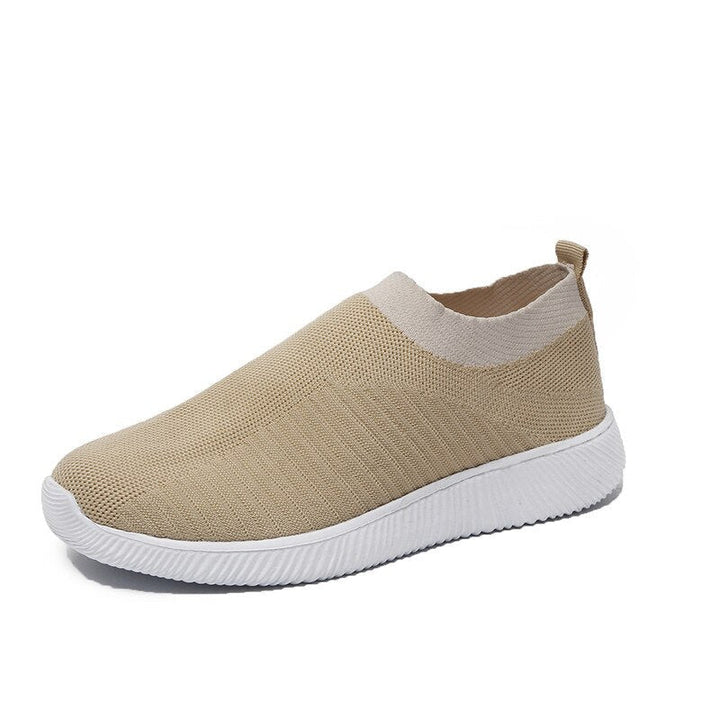 BreathableShoes | Lightweight & Airy Women's Shoes-Khaki-3.5-State of Style