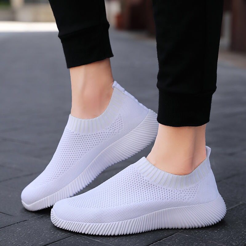 BreathableShoes | Lightweight & Airy Women's Shoes-White-3.5-State of Style