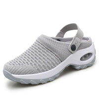 BreezeComfort Sandal | Orthopaedic Sandals for Women-Grey-2.5-State of Style